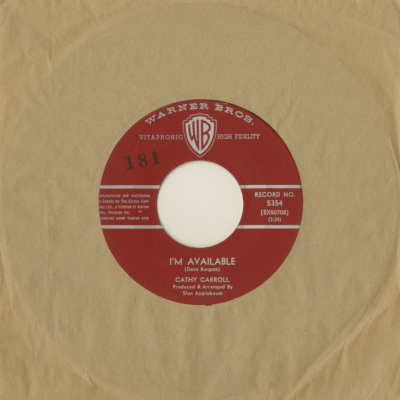 I'm Available / If You Don't Know What You're Talking About (1963)