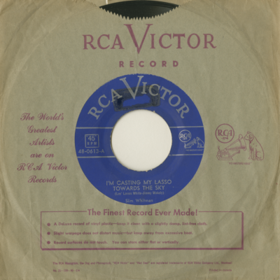 I'm Casting My Lasso Towards The Sky / There's A Rainbow In Every Teardrop (1953)