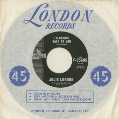 I'm Coming Back To You / When Snow Flakes Fall In The Summer