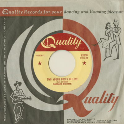 I'm Getting Better All The Time / Two Young Fools In Love (1957)