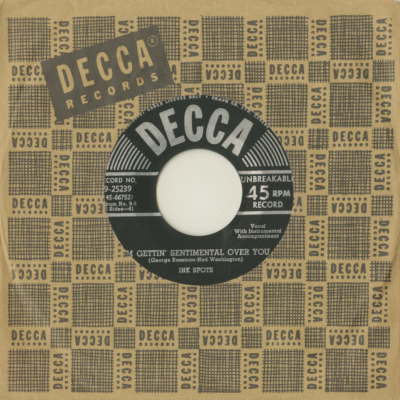 I'm Getting Sentimental Over You / I'd Cling To The Highest Mountain