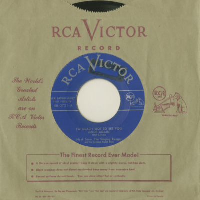 I'm Glad I Got To See You Once Again / Cryin' Prayin' Waitin' Hopin' (1955)