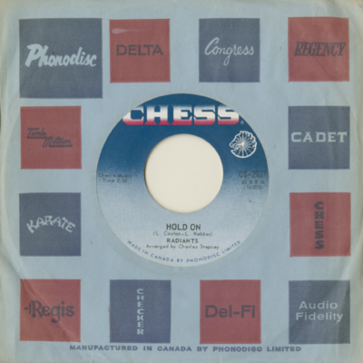 I'm Glad I'm The Loser / Hold On (1968)