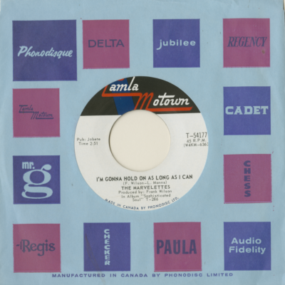 I'm Gonna Hold On As Long As I Can / Don't Make Hurtin' Me A Habit (1968)