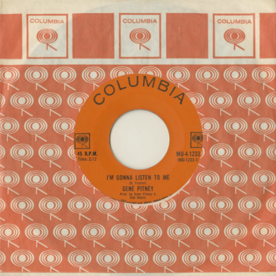 I'm Gonna Listen To Me / For Me This Is Happy