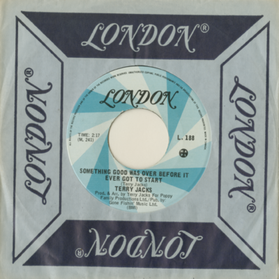 I'm Gonna Love You Too / Something Good Was Over Before It Even Got Started (1973)