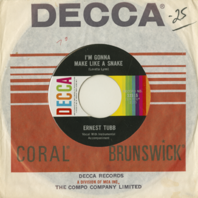 I'm Gonna Make Like A Snake / Mama Who Was That Man