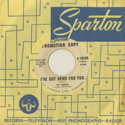 I'm Gonna Move To The Outskirts Of Town / I've Got News For You (1961)