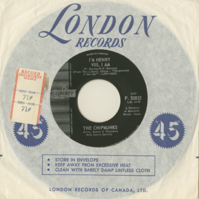 I'm Henry VIII I Am / What's New Pussycat