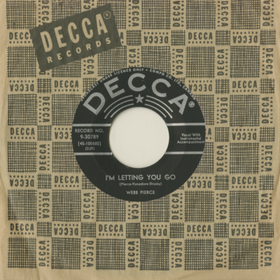 I'm Letting You Go / Sittin' Alone