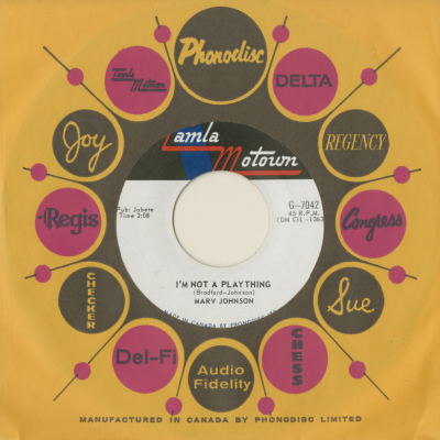 I'm Not A Plaything / Why Do You Want To Let Me Go (1965)