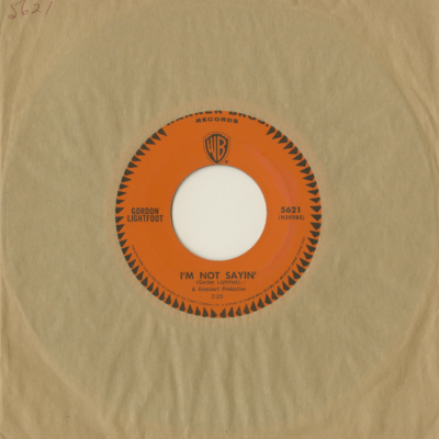 I'm Not Sayin' / For Lovin' Me (1965)