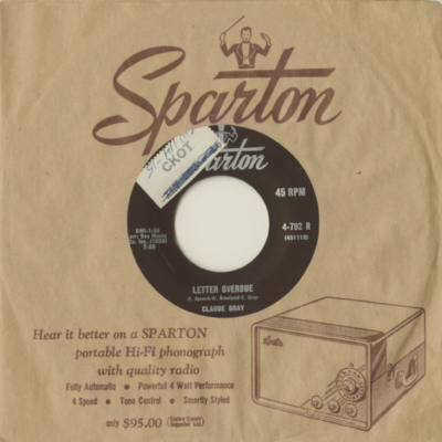 I'm Not Supposed / Letter Overdue (1959)