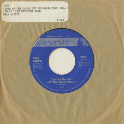 I'm Not The Marrying Kind / Let The Good Times In