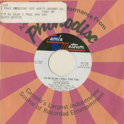 I'm So Glad I Fell For You / I Pray Everyday You Won't Regret Loving Me (1969)