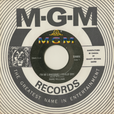 I'm So Lonesome I Could Cry / You Win Again