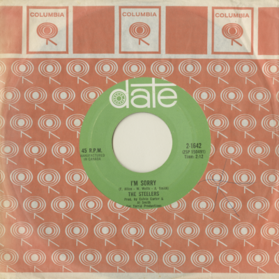 I'm Sorry / Get It From The Bottom (1969)