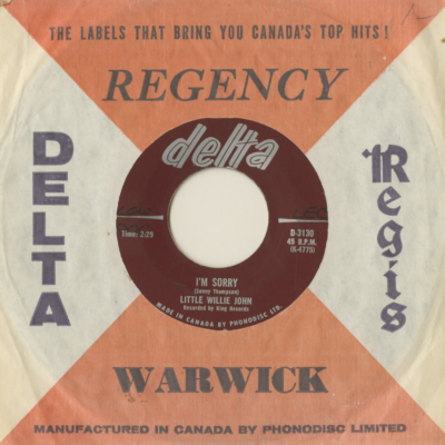 I'm Sorry / Very Thought Of You