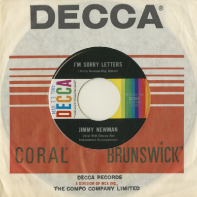 I'm Sorry Letters / Sunshine And Bluebirds