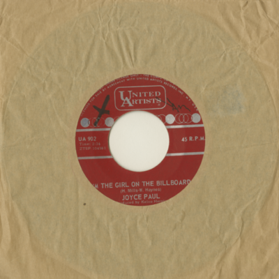 I'm The Girl On The Billboard / Changing World (1965)