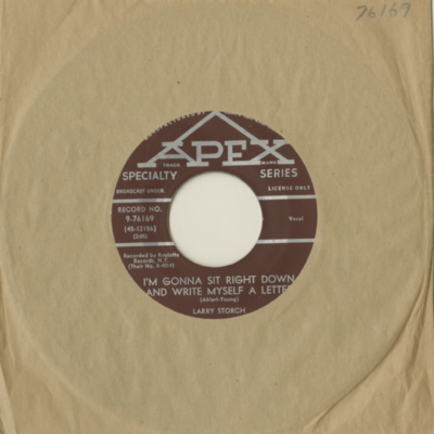 I'm Walkin / I'm Gonna Sit Right Down And Write Myself A Letter (1957)