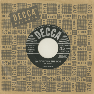 I'm Walking The Dog / There Stands The Glass