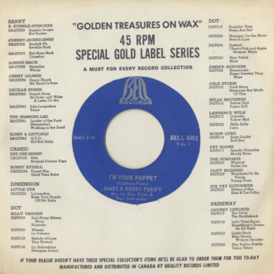 I'm Your Puppet / So Many Reasons