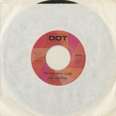 I've Come Awful Close / Teardrops On The Rocks