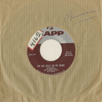 I've Got Bells On My Heart / Only One Love