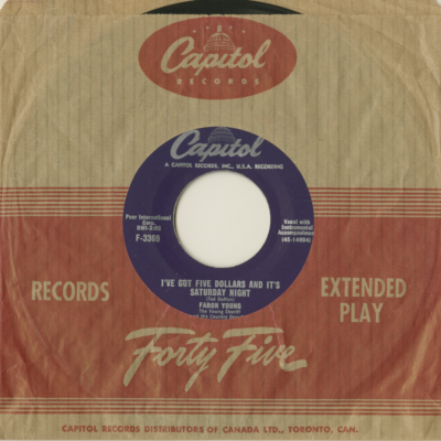 I've Got Five Dollars And It's A Saturday Night / You're Still Mine (1956)
