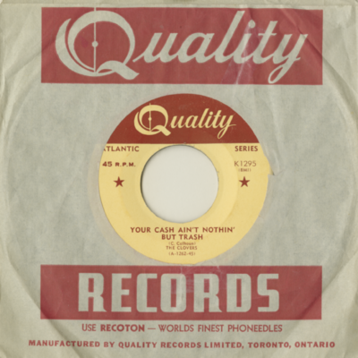 Your Cash Ain't Nothing But Trash / I've Got My Eye On You