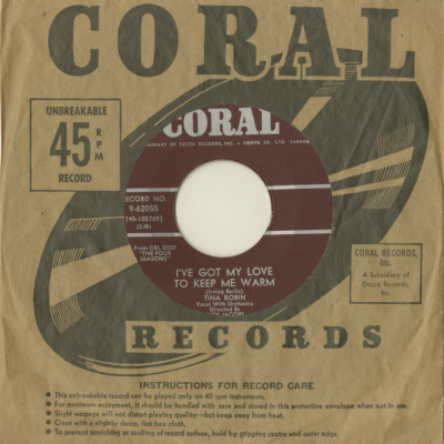 I've Got My Love To Keep Me Warm / Winter Wonderland Cha Cha (1958)