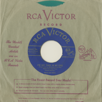 I've Got Tears In My Eyes / She Made Toothpicks Of The Timbers Of My Heart (1950)