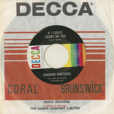 If I Could Count On You / Cut The Cornbread Mama