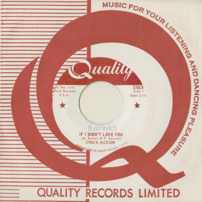 If I Didn't Love You / Just A Bit Of Your Soul