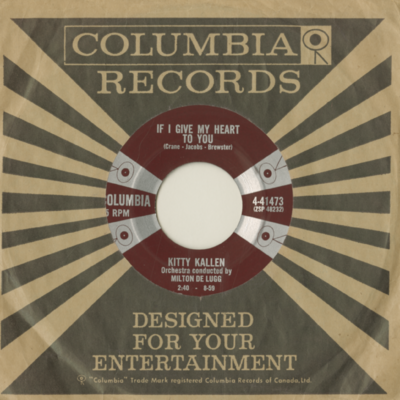 If I Give My Heart To You / The Door That Won't Open