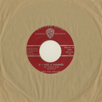 If I Had A Hammer / Gone The Rainbow (1962)