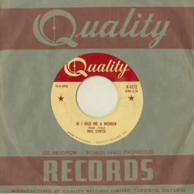 If I Had Me A Woman / Just So You Call Me (1956)