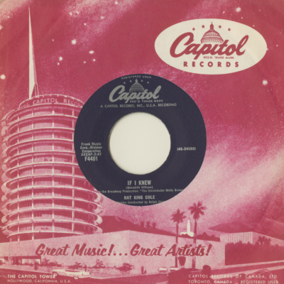 If I Knew / The World In My Arms (1960)