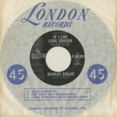 If I Live Enough / Keeping MY Fingers Crossed (1961)