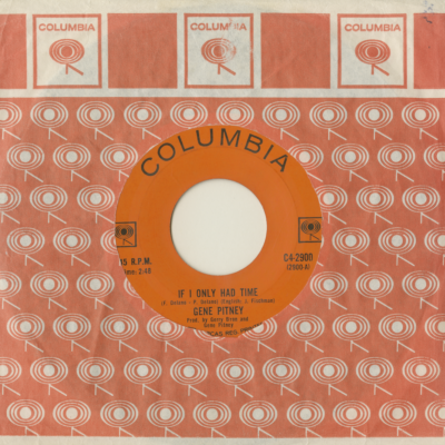 If I Only Had Time / Somewhere In The Country