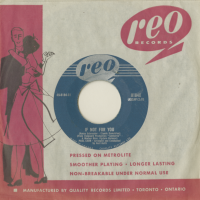 If Not For You / Who Are We To Say (1957)