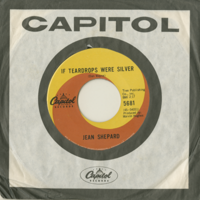 If Teardrops Were Silver / Outstanding In Your Field