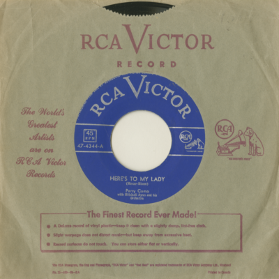 If Wishes Were Kisses / Here's To My Lady (1952)