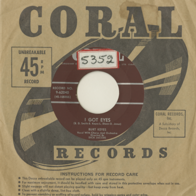 If You Are But A Dream / I Got Eyes (1958)