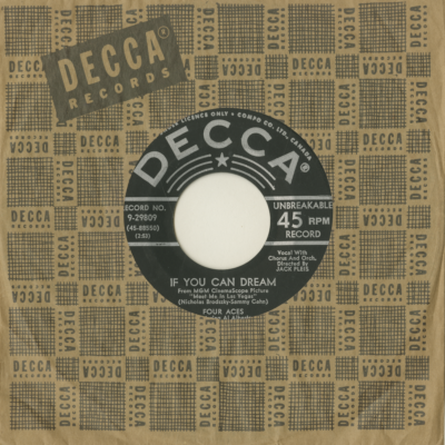 If You Can Dream / The Gal With The Yaller Shoes