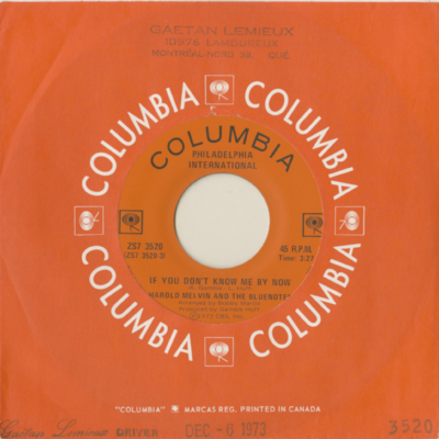 If You Don't Know Me By Now / Let Me Into Your World