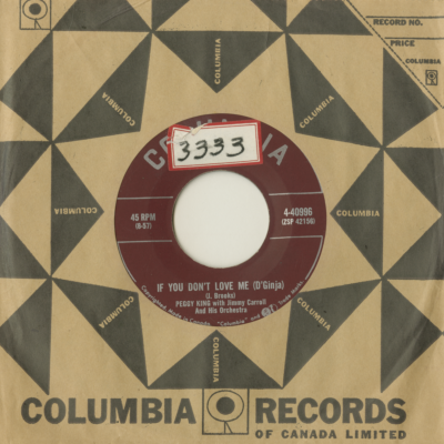 If You Don't Love Me D'Ginja / C'Mon Over