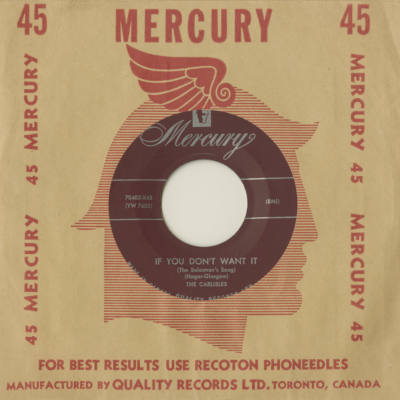 If You Don't Want It / Moody's Goose (1954)