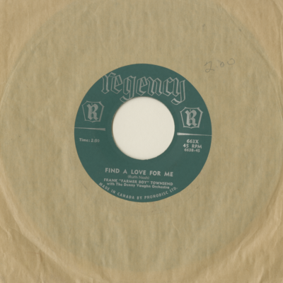 If You Fall For Me / Find A Love For Me (1957)